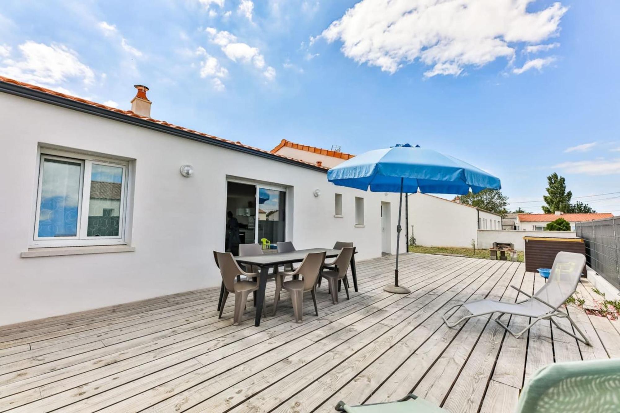 Вилла Le Gois - Terrasse - Parking Бовуар-сюр-Мер Экстерьер фото